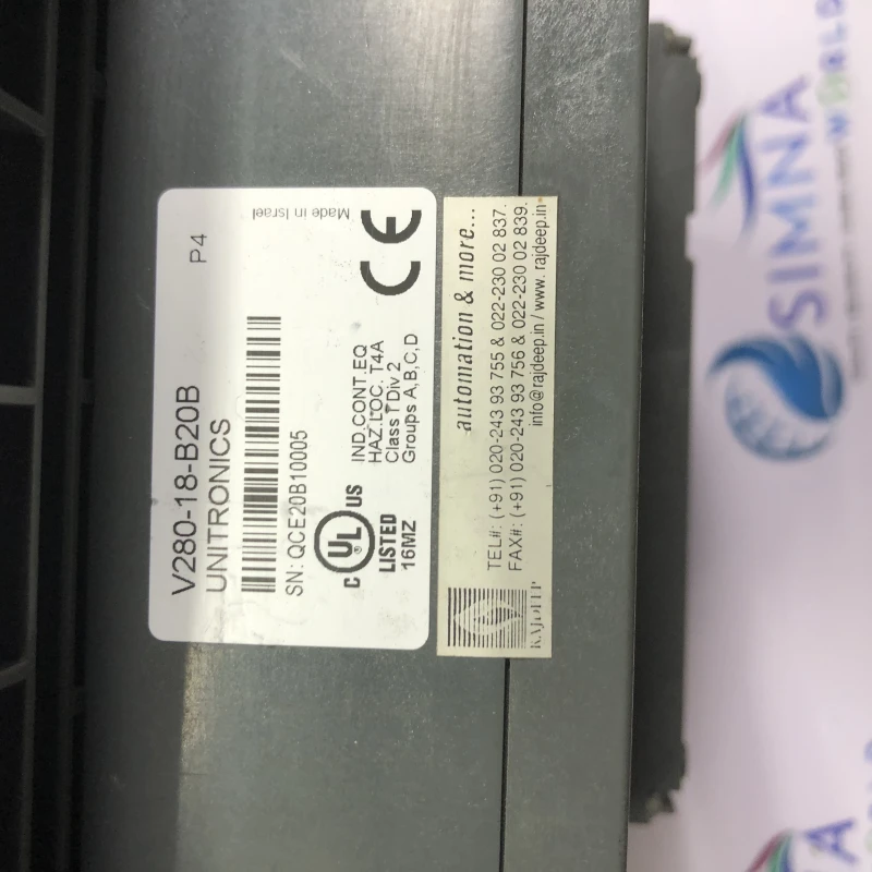 Product: Unitronics V280-18-B20B Vision Series PLC with Integrated HMI thumbnail 9